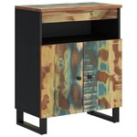 vidaXL Buffet avec 2 portes 60x33x75 cm bois massif de récupération
