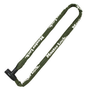 Chaîne Antivol Vélo avec Serrure à Clé  100 cm Chaîne  Vert