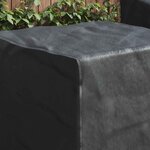 vidaXL Housse pour meubles Uni Noir 64 x 64 x 65 cm Tissu Oxford 600D