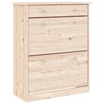 vidaXL Buffet ALTA 77x35x188 cm bois massif de pin