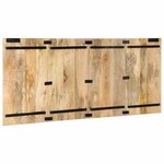 vidaXL Tête de lit 180 cm bois de manguier brut massif