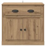 vidaXL Haut Armoire avec tiroir Chêne artisanal 70 x 35 5 x 67 5 cm