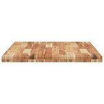 vidaXL Dessus de table rectangulaire 120x70x4 cm bois massif d'acacia