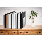 Lot de 2 Serre-livres en Acrylique 10 x 10 x 13 cm Transparent MAUL
