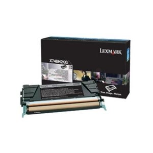 cartouche de toner - pour X746de  748de  748dte noir LEXMARK