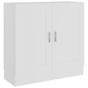 vidaXL Bibliothèque Blanc 82 5x30 5x80 cm Bois d'ingénierie