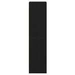 vidaXL Armoire Chêne noir 50 x 50 x 200 cm Bois d'ingénierie