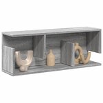 vidaXL Armoire murale 80x20x30 cm sonoma gris bois d'ingénierie
