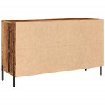vidaXL Buffet vieux bois 100x36x60 cm bois d'ingénierie