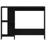 vidaXL Bureau Chêne noir 102 5 x 35 x 75 cm Bois d'ingénierie