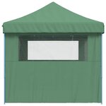 vidaXL Tente de fête 292 x 440 x 315 cm Vert Tissu Oxford