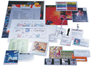 Etui à plastifier A4 brillant, 500 mic (2x250) x100 LEITZ