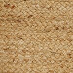 vidaXL Tapis de surface Naturel 205 x 305 cm Jute