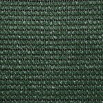 vidaXL Voile d'ombrage 160 g/m² Vert foncé 3x3 m PEHD