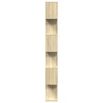 vidaXL Étagère séparatrice de pièce 6 niveaux chêne sonoma 70x24x193cm
