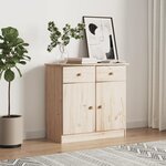 vidaXL Buffet ALTA 77x35x73 cm bois massif de pin