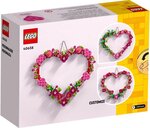 LEGO Décoration cœur 40638 — 254 pièces à monter  à suspendre  dès 9 ans