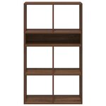 vidaXL Bibliothèque chêne marron 66x31x112 cm bois d'ingénierie