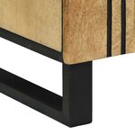 vidaXL Ensemble de mobilier de salle de bain avec étagère 2 Pièces Marron