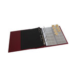Reliure Regular Multi-Collect Lindner. Couleur - Bordeaux