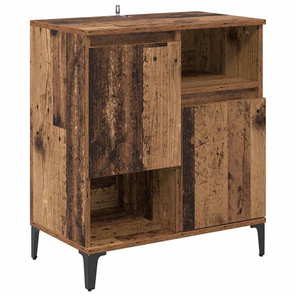 vidaXL Buffet Bois ancien 60 x 35 x 70 cm Bois d'ingénierie