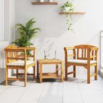 vidaXL banc Finition à l'huile naturelle 68 5 x 46 x 82 5 cm