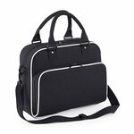 Sac bandoulière Junior Danse rétro - BG145 - noir / white