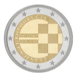 2 euros commémorative Croatie 2023 - Adhésion à l'UE.