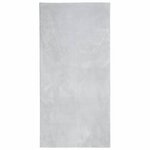 vidaXL Tapis HUARTE à poils courts doux et lavable gris 100x200 cm