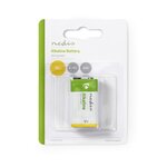 Pile Alcaline 9 V 1 pièce Blister NEDIS