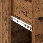 vidaXL Buffet Bois ancien 38 x 34 5 x 75 cm Bois d'ingénierie