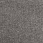 vidaXL Fauteuil Gris clair Tissu