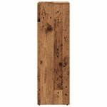 vidaXL Armoire de salle de bain vieux bois 30x30x95 cm bois ingénierie