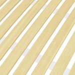 vidaXL Sommier à lattes avec 17 lattes 90x200 cm