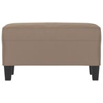 Banc banquette 70 x 35 x 41 cm tissu microfibre taupe 02_0010558