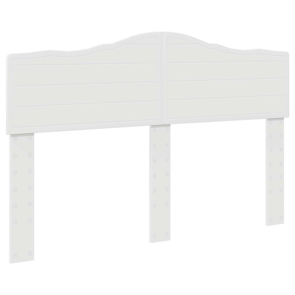 vidaXL Tête de lit Blanc 150 cm Bois d'ingénierie
