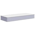 vidaXL Matelas en mousse moyennement doux 80x200 cm