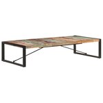 vidaXL Table basse 180x90x40 cm Bois de récupération massif