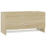 vidaXL Garde-robe chêne sonoma 70x32 5x35 cm bois d'ingénierie
