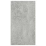 vidaXL Bibliothèque/Buffet Gris béton 50x25x80 cm Bois d’ingénierie