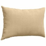 vidaXL Coussins de canapé 2 Pièces Vert gris 60 x 40 cm