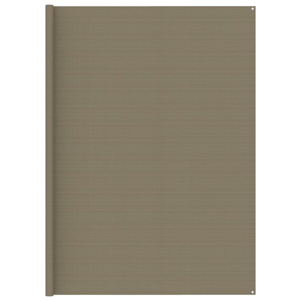vidaXL Tapis de tente 300x500 cm Taupe