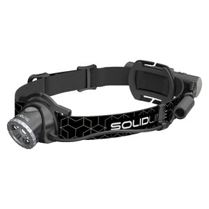 SOLIDLINE Lampe frontale à LED rechargeable SH6R 600 lm Lumière rouge