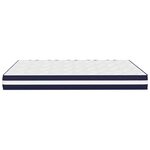 vidaXL Matelas à ressorts ensachés dureté moyenne 200x200 cm