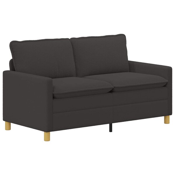 vidaXL Canapé Gris foncé 156 x 81 x 87 5 cm Tissu