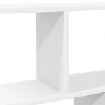 vidaXL Étagère cube murale 12 compartiments blanc bois d'ingénierie