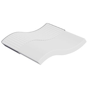 vidaXL Matelas en mousse moyennement doux 200x200 cm