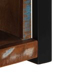 vidaXL Meuble TV 80x30x35 cm bois massif de récupération