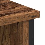 vidaXL Meuble TV Bois ancien 100 x 35 x 45 cm Bois d'ingénierie