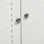 vidaXL Cabinet pour lave-linge VIGO Blanc 72 5 x 27 x 161 cm